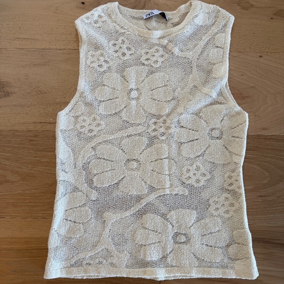 SEMI SHEER TANK TOP - Picture 1 of 1